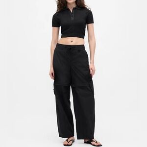 Gap × BÉIS Convertible Cargo Barrel Pants BNWT